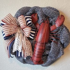 Wreath Lobster Welcome wreaths Wreath Lobster Welcome  Lobster Wreath